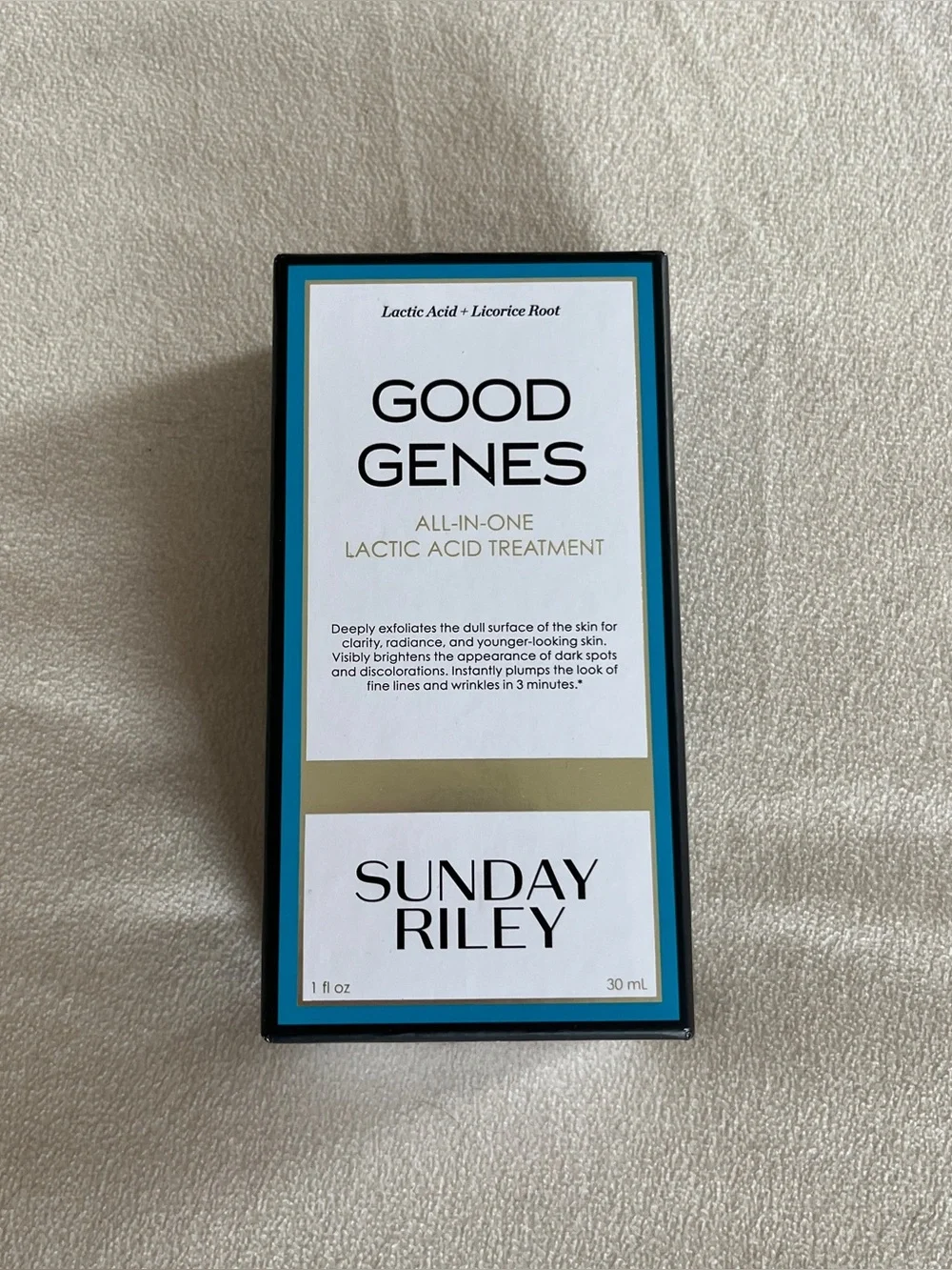 Sunday Riley Good Genes All-in-One Lactic Acid Treatment 1 oz BOXED